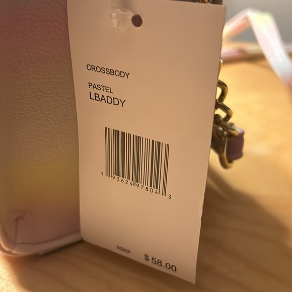 NWT Luv BETSEY JOHNSON Purse Crossbody Satchel Bag Addy Pastel LBADDY - Picture 8 of 16